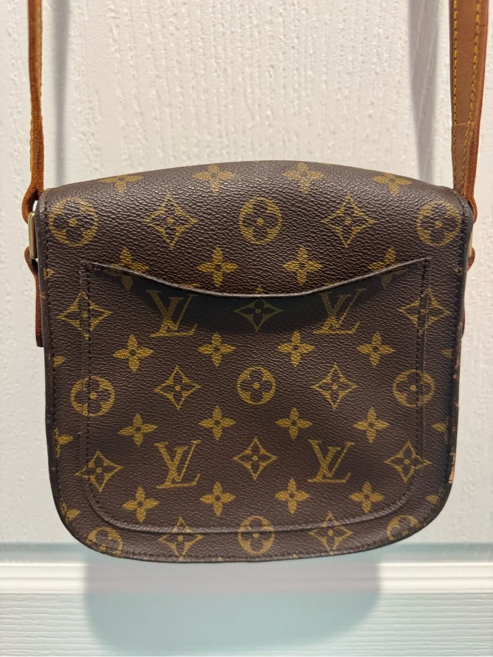 Louis Vuitton Monogram St Cloud PM with Vachetta Trim